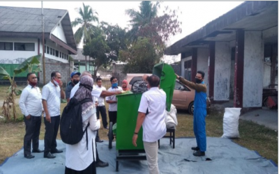 Kunjungan Kepala KCD dikbud Kab. Lombok Timur