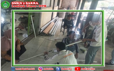 Kegiatan Pembelajaran di Ruang Praktik AMP