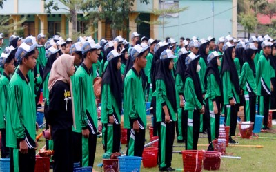 Pembukaan MPLS SMKN 1 Sakra