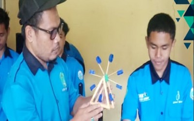 TESHA | Pembuatan Miniatur Mini Pembangkit Listrik Tenaga Air