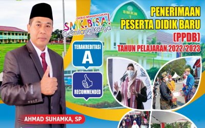 INFO PENERIMAAN PESERTA DIDIK BARU (PPDB) SMK NEGERI 1 SAKRA T.P 2022/2023